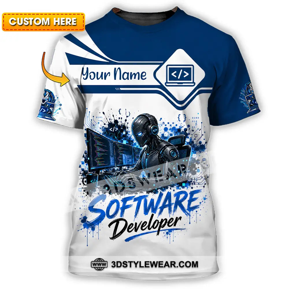 Unisex Shirt - Custom Software Developer Shirt - T-shirt