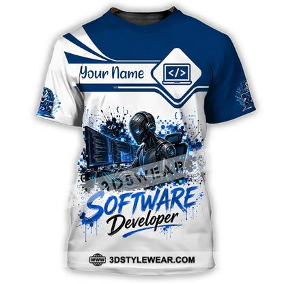 Unisex Shirt - Custom Software Developer Shirt - T-Shirt / S - T-shirt