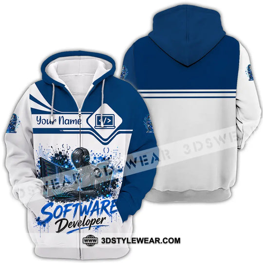 Unisex Shirt - Custom Software Developer Shirt style option 4
