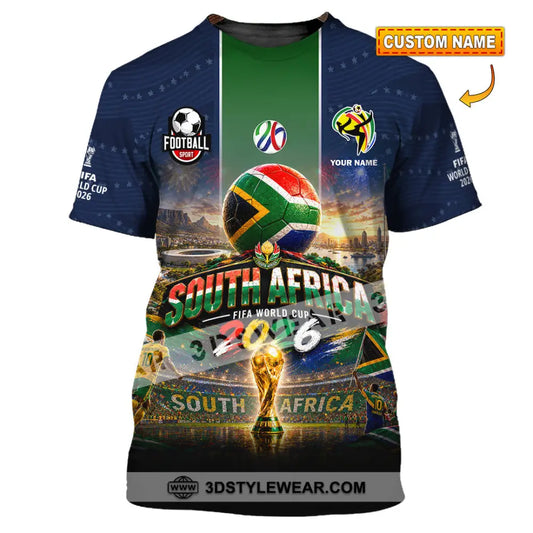 Unisex Shirt - Custom South Africa World Cup 2026 Shirt - T-shirt