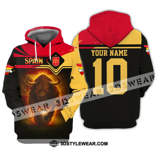 Unisex Shirt - Custom Spain 3D Shirt style option 2