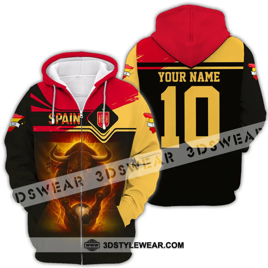 Unisex Shirt - Custom Spain 3D Shirt style option 3