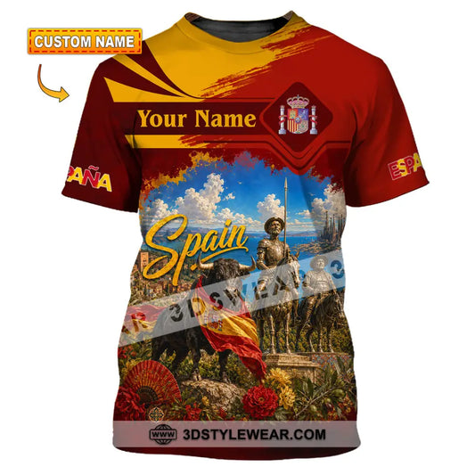 Unisex Shirt - Custom Spain Shirt - T-shirt