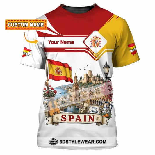 Unisex Shirt - Custom Spain Shirt - T-shirt