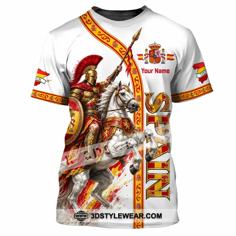 Unisex Shirt - Custom Spain Shirt - T-Shirt / S - T-shirt