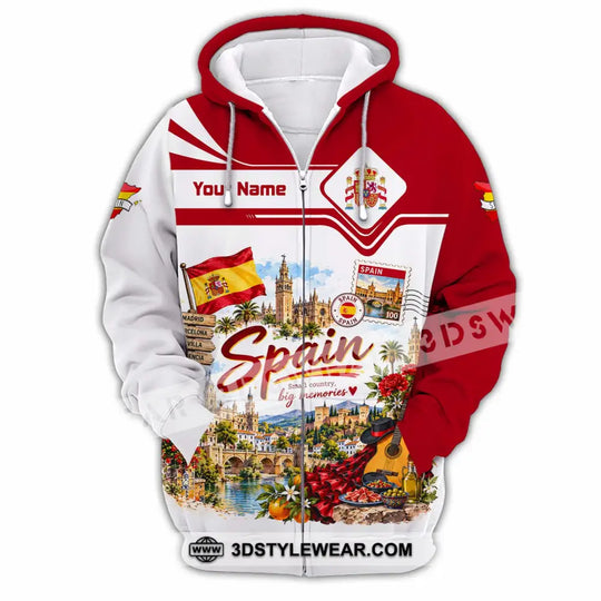 Unisex Shirt - Custom Spain Shirt style option 3