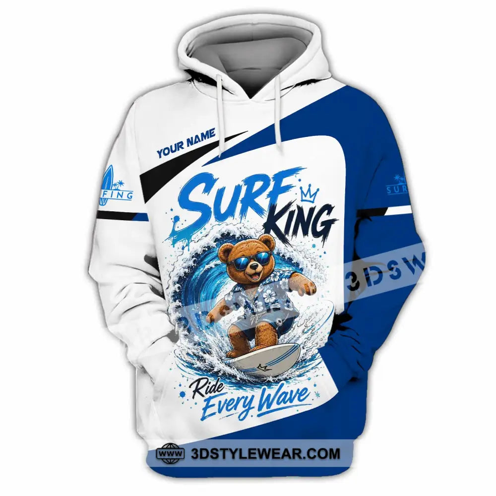 Unisex Shirt - Custom Surf King Shirt - Hoodie / S - T-shirt