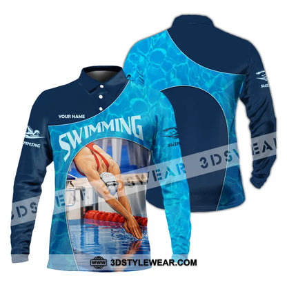 Unisex Shirt - Custom Surf King Shirt - Long Sleeve Polo / S - T-shirt