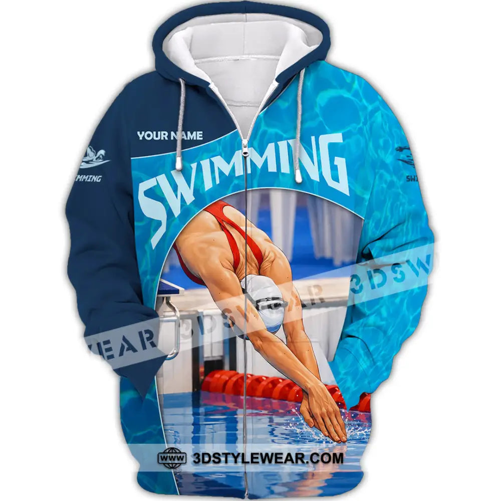 Unisex Shirt - Custom Surf King Shirt - Zipper Hoodie / S - T-shirt