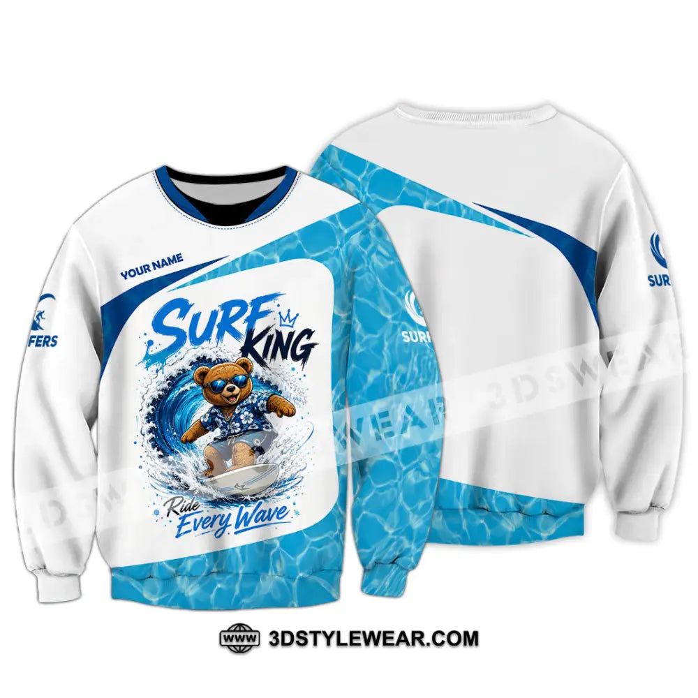 Unisex Shirt - Custom Surfing Shirt - Long Sleeve / S - T-shirt