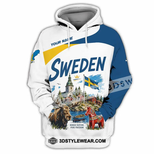Unisex Shirt - Custom Sweden Shirt style option 2
