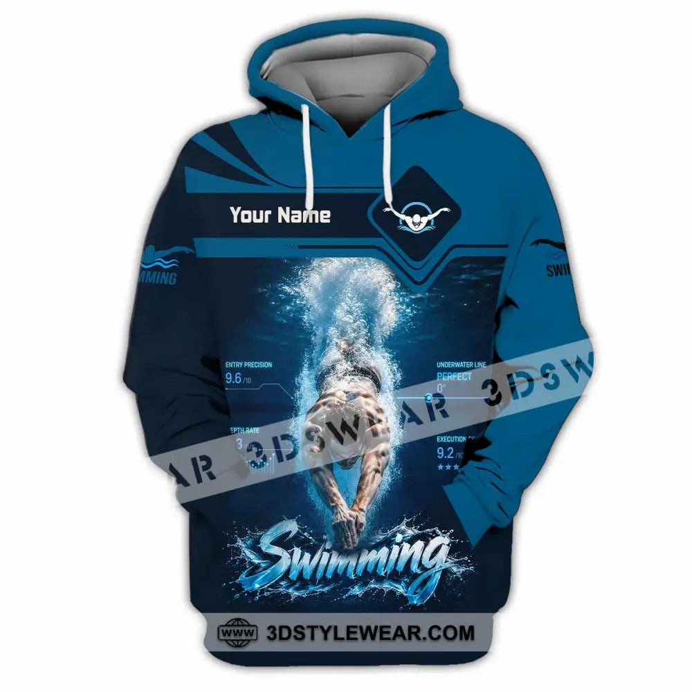 Unisex Shirt - Custom Swimming Shirt - Hoodie / S - T-shirt
