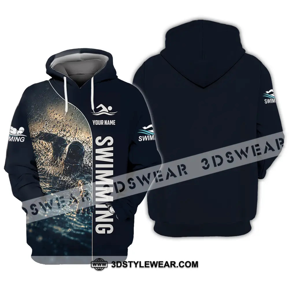 Unisex Shirt - Custom Swimming Shirt - Hoodie / S - T-shirt