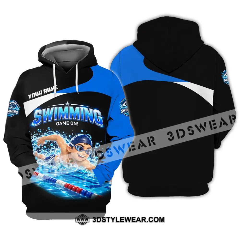Unisex Shirt - Custom Swimming Shirt - Hoodie / S - T-shirt