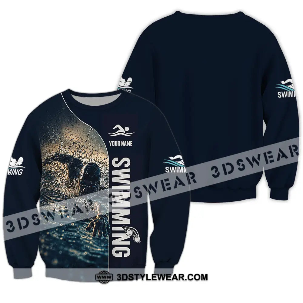 Unisex Shirt - Custom Swimming Shirt - Long Sleeve / S - T-shirt
