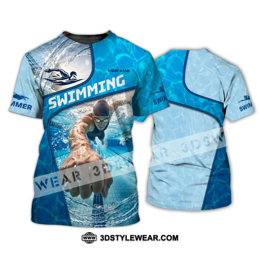 Unisex Shirt - Custom Swimming Shirt - T-shirt