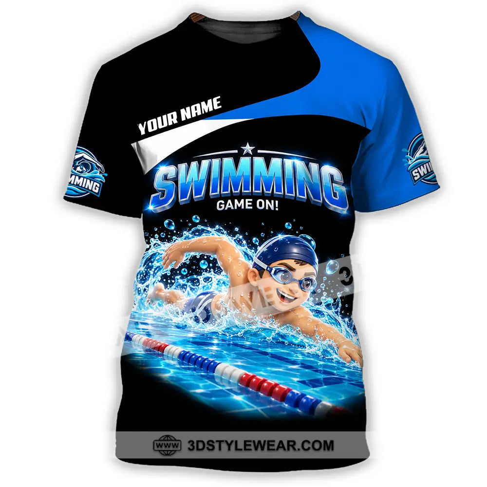 Unisex Shirt - Custom Swimming Shirt - T-Shirt / S - T-shirt