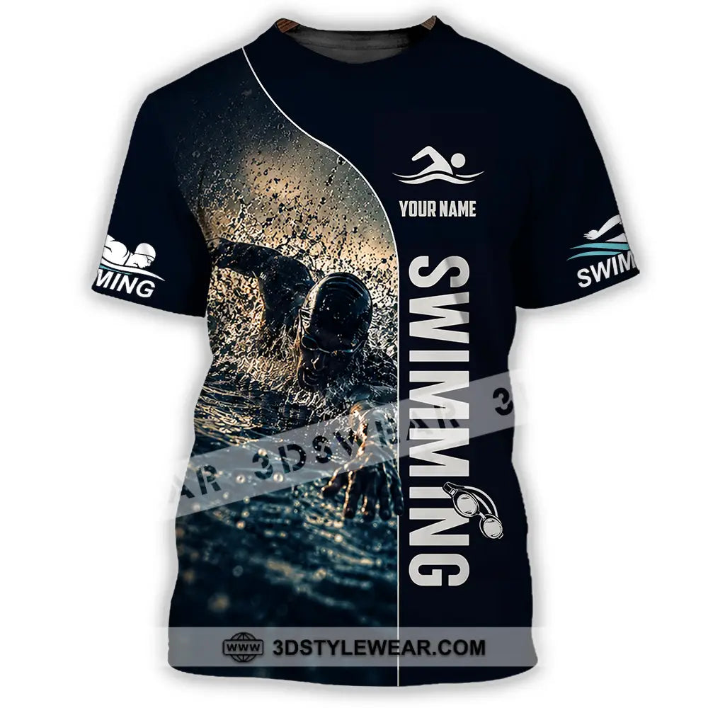 Unisex Shirt - Custom Swimming Shirt - T-Shirt / S - T-shirt