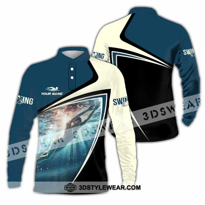 Unisex Shirt - Custom Swing Shirt - Long Sleeve Polo / S - T-shirt