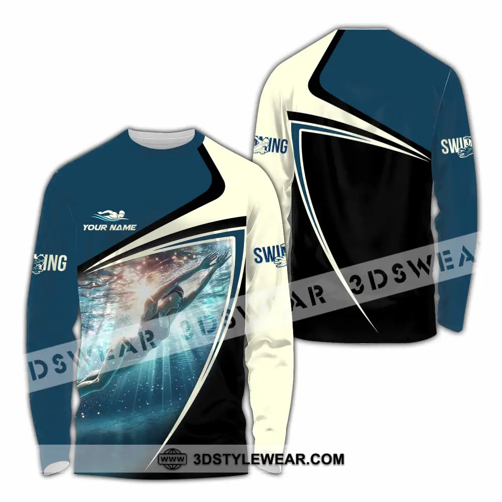 Unisex Shirt - Custom Swing Shirt - Long Sleeve Shirt / S - T-shirt