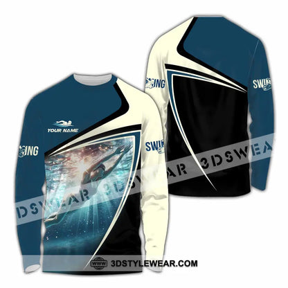Unisex Shirt - Custom Swing Shirt - Long Sleeve Shirt / S - T-shirt