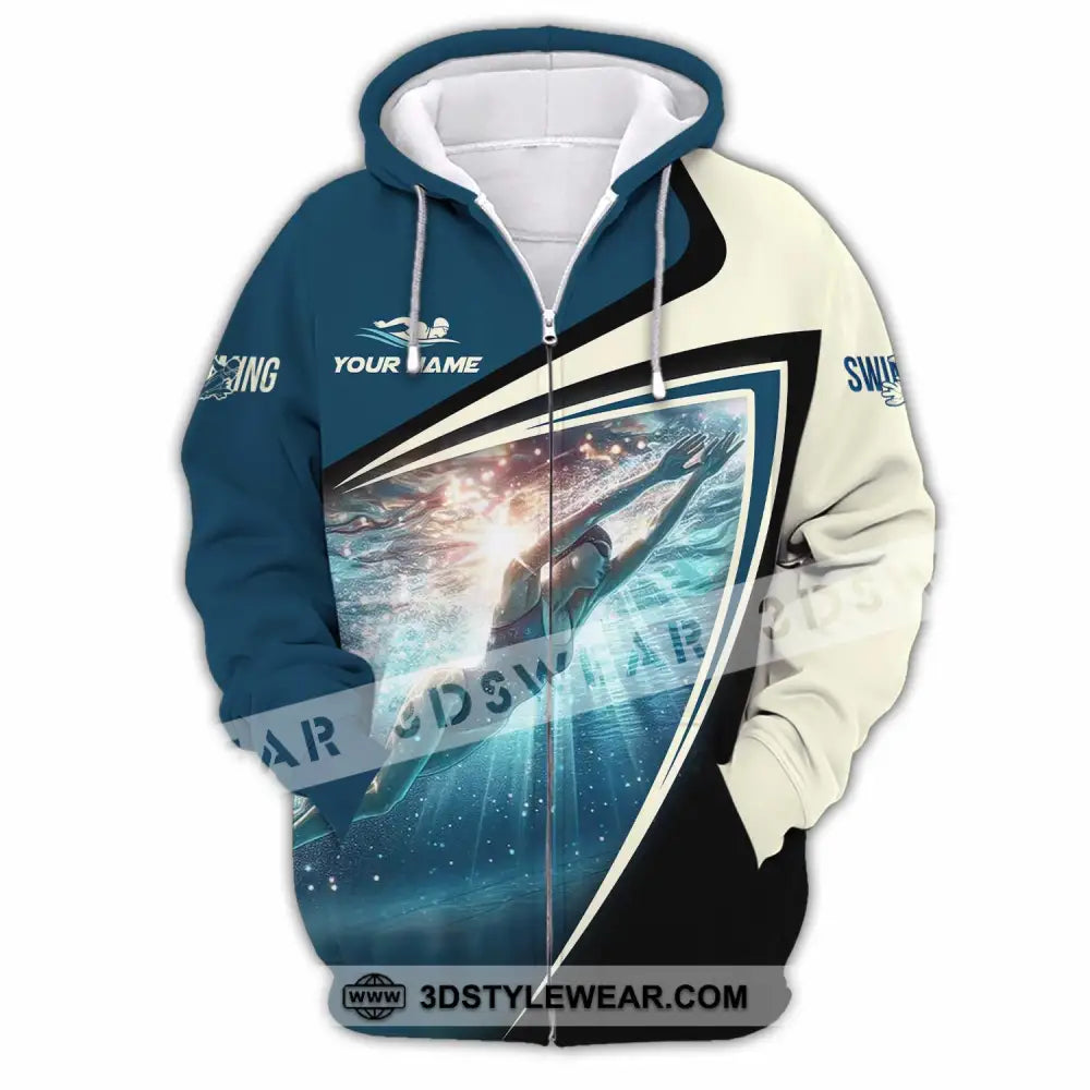 Unisex Shirt - Custom Swing Shirt - Zipper Hoodie / S - T-shirt