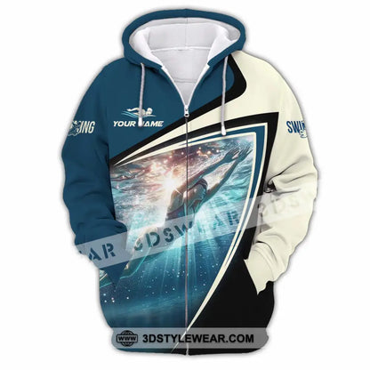 Unisex Shirt - Custom Swing Shirt - Zipper Hoodie / S - T-shirt