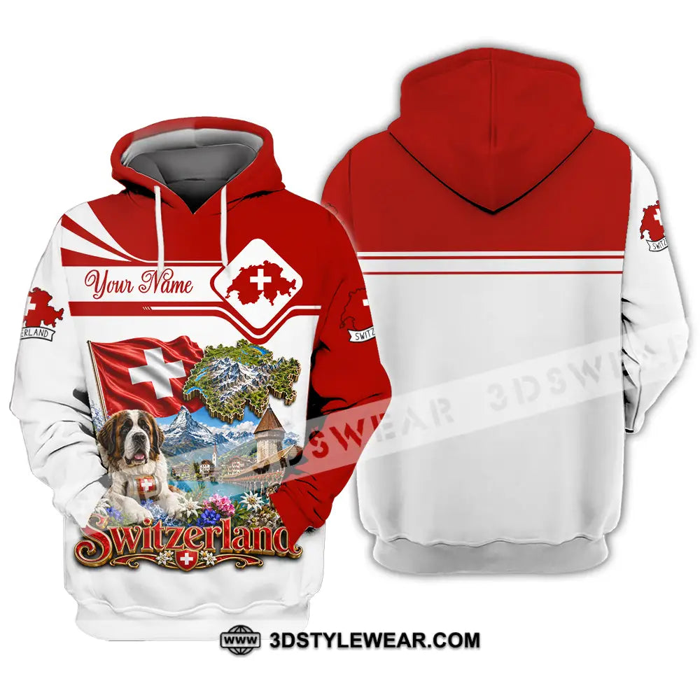 Unisex Shirt - Custom Switzerland Shirt - Hoodie / S - T-shirt