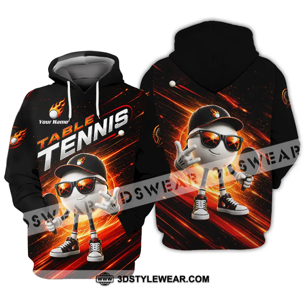 Unisex Shirt - Custom Table Tennis Shirt - Hoodie / S - T-shirt