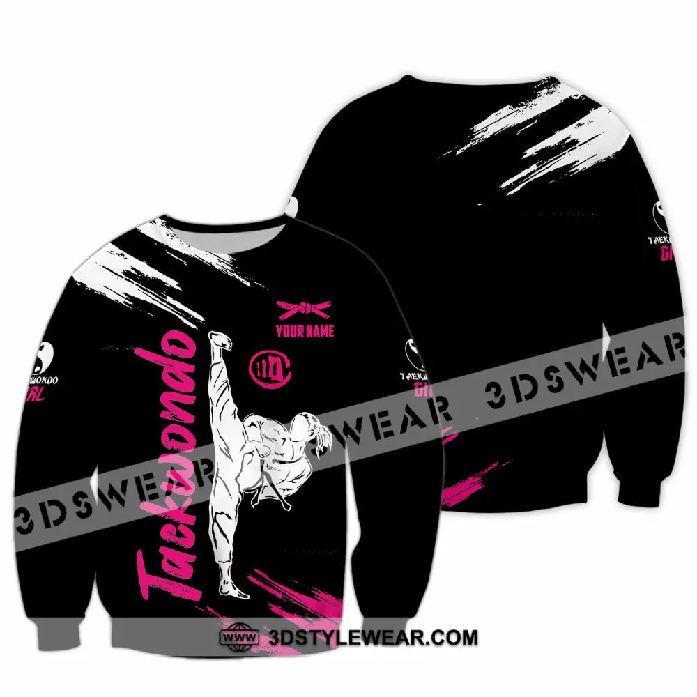 Unisex Shirt - Custom Taekwondo 3D Shirt - Long Sleeve / S - T-shirt