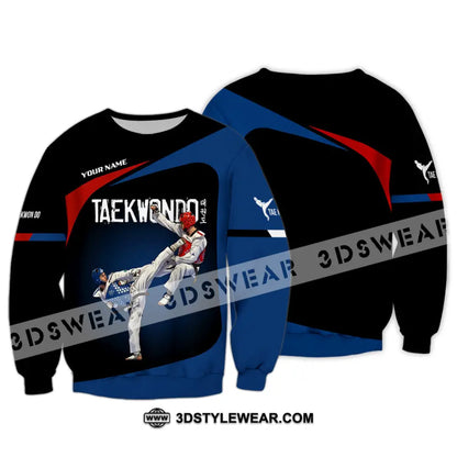 Unisex Shirt - Custom Taekwondo 3D Shirt - Long Sleeve / S - T-shirt