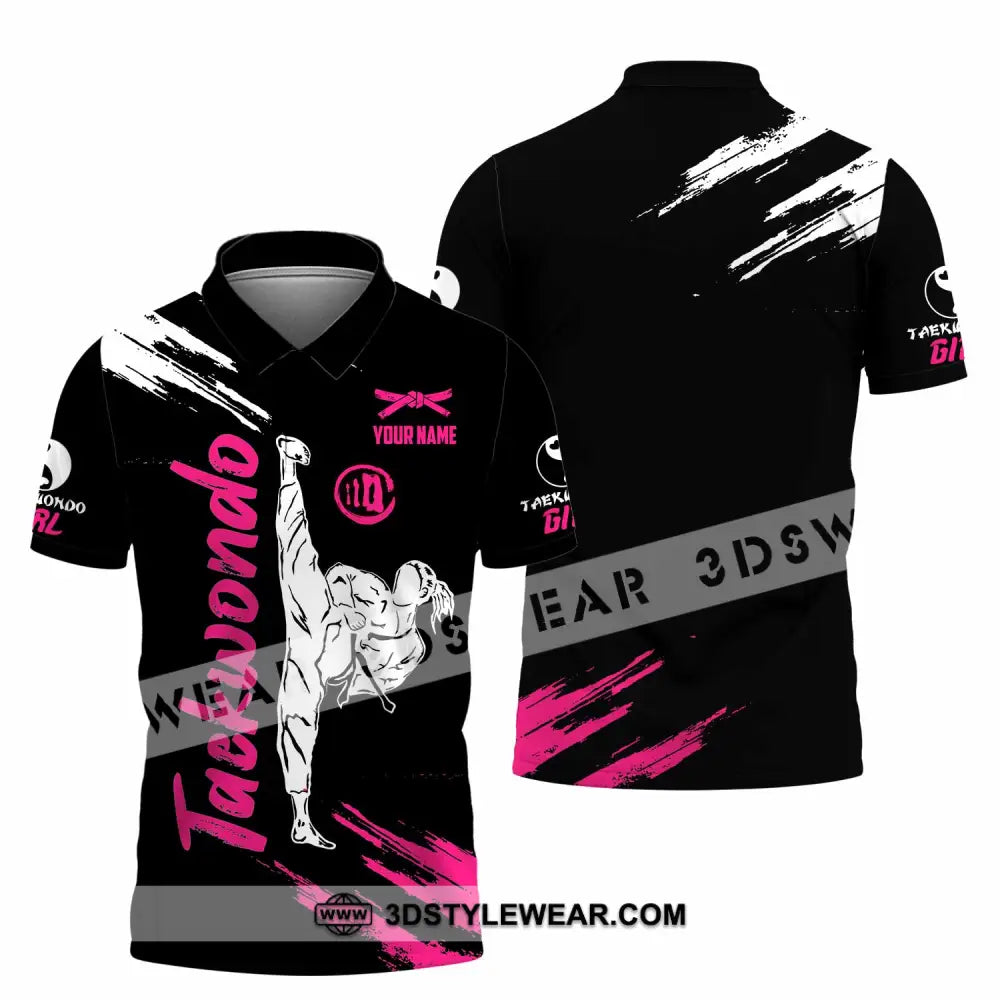 Unisex Shirt - Custom Taekwondo 3D Shirt - Polo Shirt / S - T-shirt