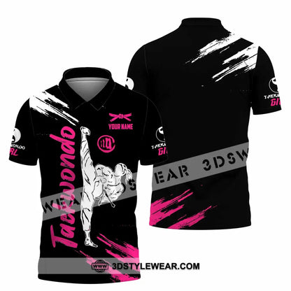 Unisex Shirt - Custom Taekwondo 3D Shirt - Polo Shirt / S - T-shirt