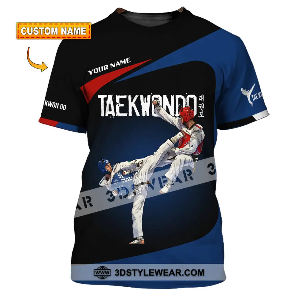 Unisex Shirt - Custom Taekwondo 3D Shirt - T-shirt