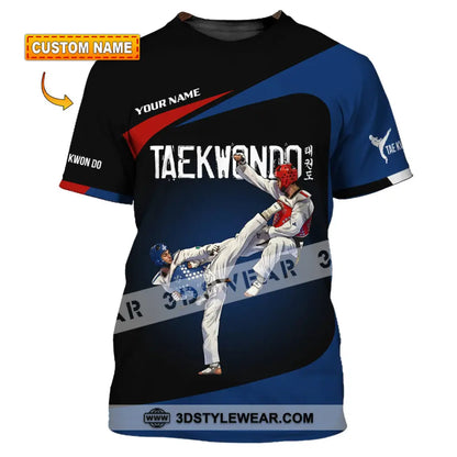 Unisex Shirt - Custom Taekwondo 3D Shirt - T-shirt