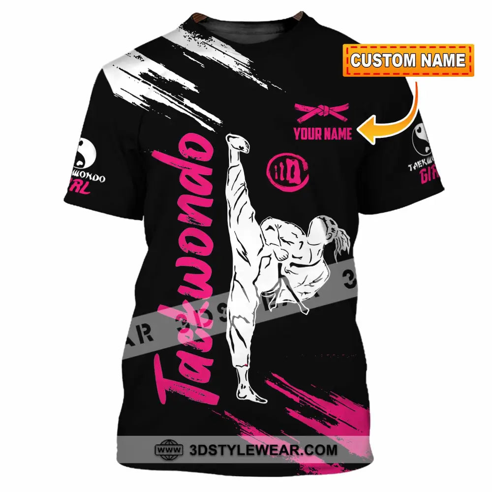 Unisex Shirt - Custom Taekwondo 3D Shirt - T-shirt
