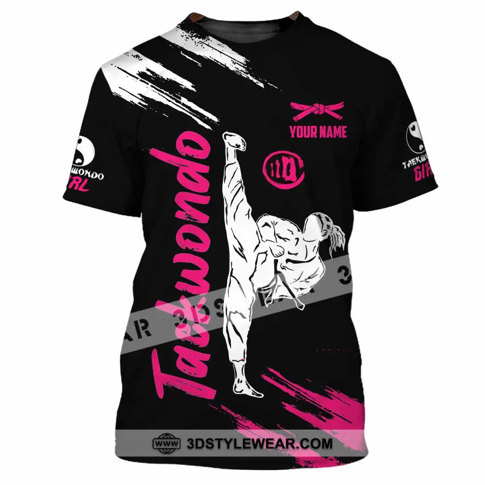 Unisex Shirt - Custom Taekwondo 3D Shirt - T-Shirt / S - T-shirt