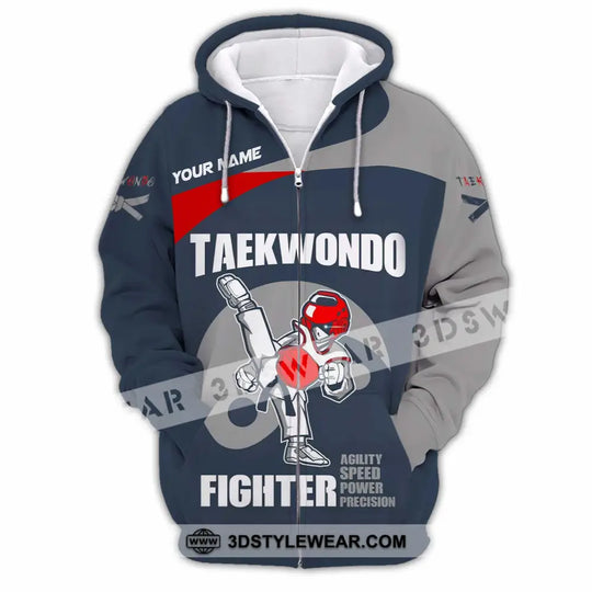 Unisex Shirt - Custom Taekwondo Fighter Shirt style option 3