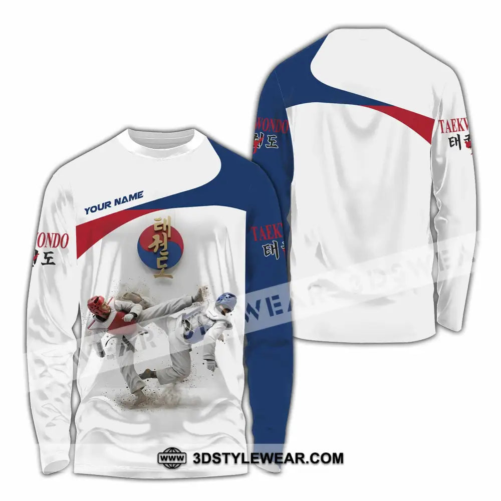 Unisex Shirt - Custom Taekwondo Shirt - Long Sleeve Shirt / S - T-shirt