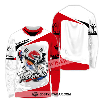 Unisex Shirt - Custom Taekwondo Shirt - Long Sleeve Shirt / S - T-shirt