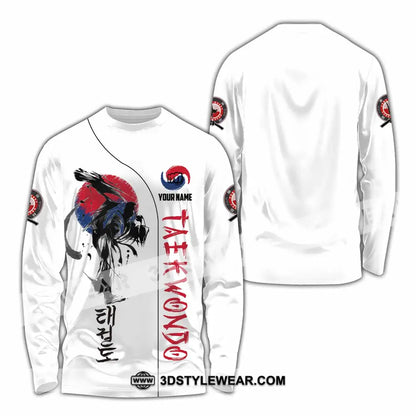 Unisex Shirt - Custom Taekwondo Shirt - Long Sleeve Shirt / S - T-shirt