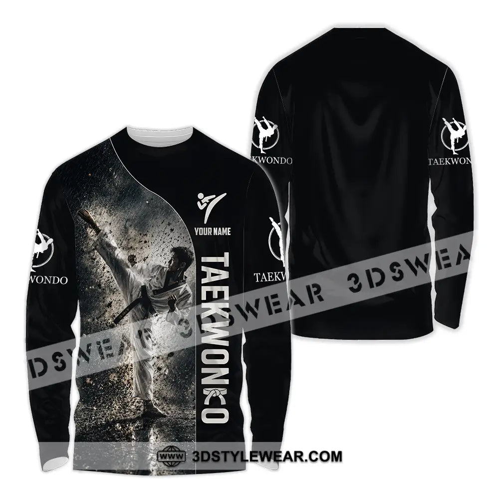 Unisex Shirt - Custom Taekwondo Shirt - Long Sleeve Shirt / S - T-shirt