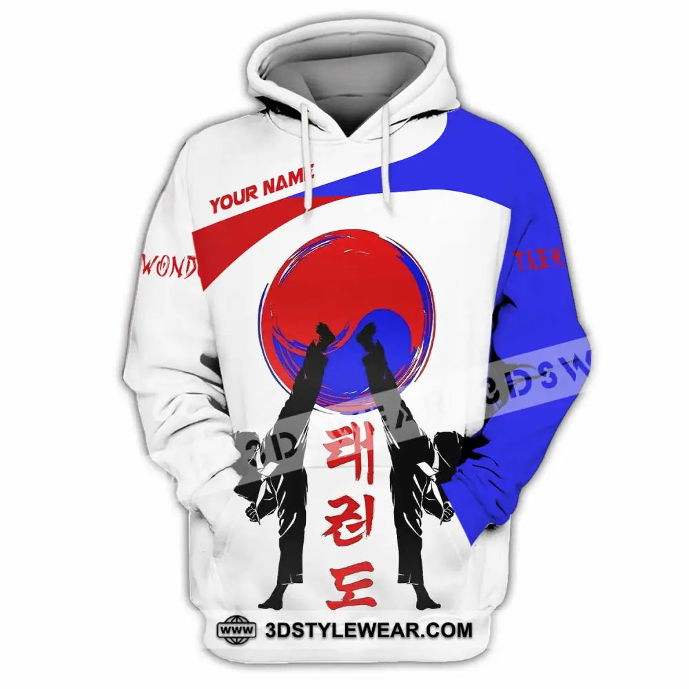 Unisex Shirt - Custom Taekwondo Lover Sport Shirt - Hoodie / S - T-shirt