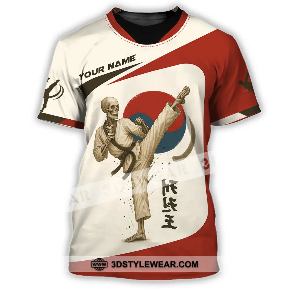 Unisex Shirt - Custom Taekwondo Player Shirt - T-Shirt / S - T-shirt