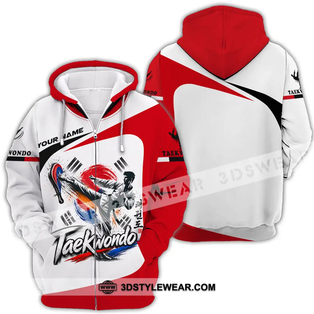 Unisex Shirt - Custom Taekwondo Shirt - Zipper Hoodie / S - T-shirt