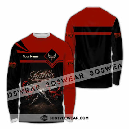 Unisex Shirt - Custom Tattoo Shirt - Long Sleeve Shirt / S - T-shirt