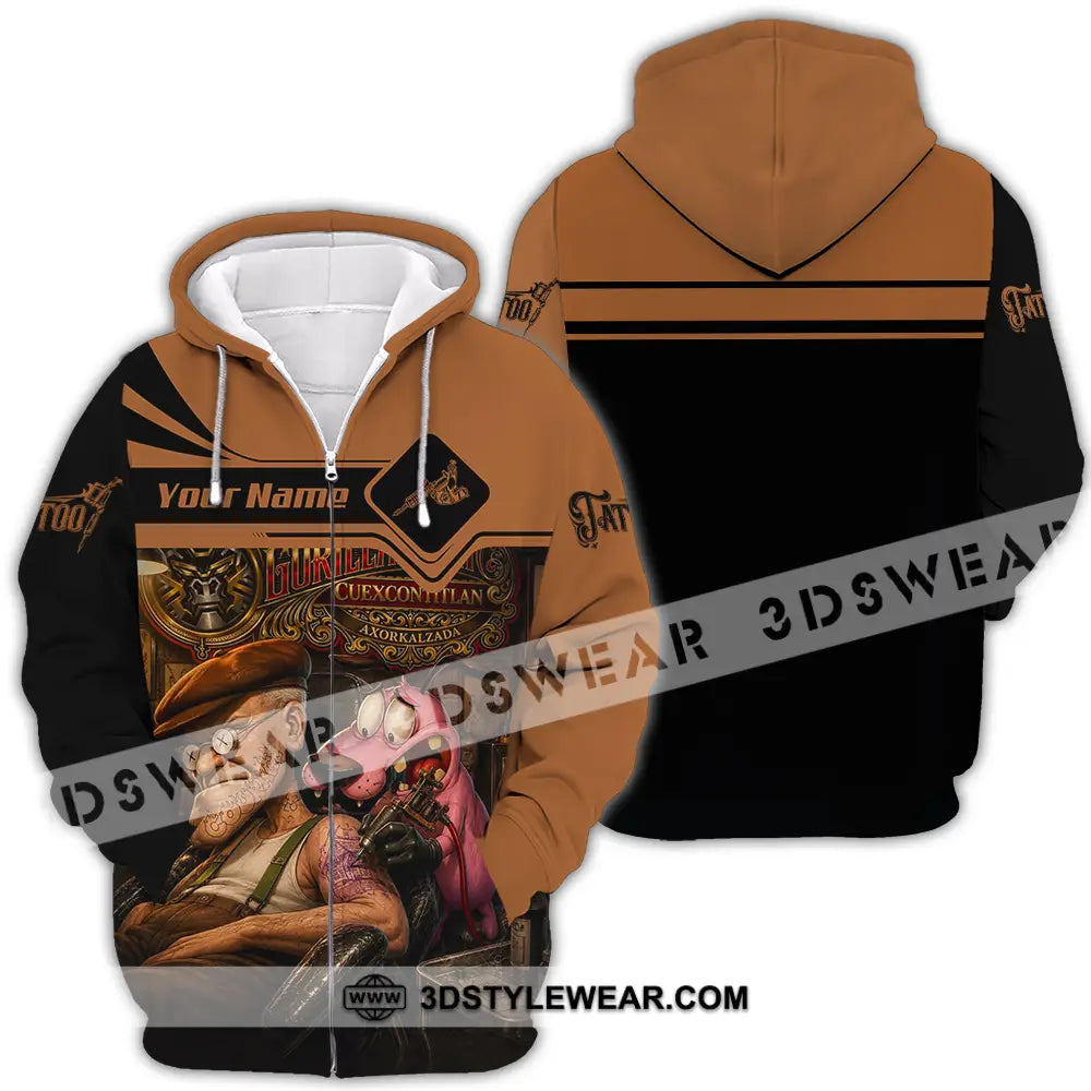 Unisex Shirt - Custom Tattoo Shirt - Zipper Hoodie / S - T-shirt