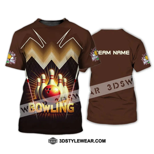 Unisex Shirt, Custom Team Name Bowling Shirt, Shirt For Bowling Clubs, Bowling Gift style option 2