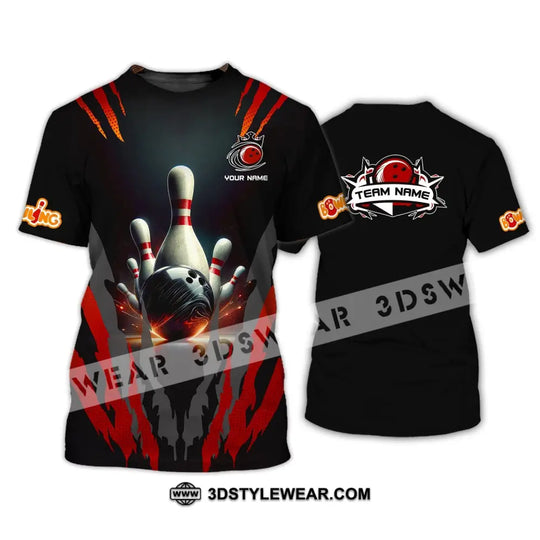 Unisex Shirt, Custom Team Name Bowling Shirt, Shirt For Bowling Clubs, Bowling Gift style option 2