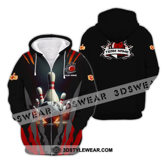 Unisex Shirt, Custom Team Name Bowling Shirt, Shirt For Bowling Clubs, Bowling Gift style option 3
